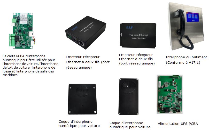 法語全數(shù)字對講系統(tǒng)9
