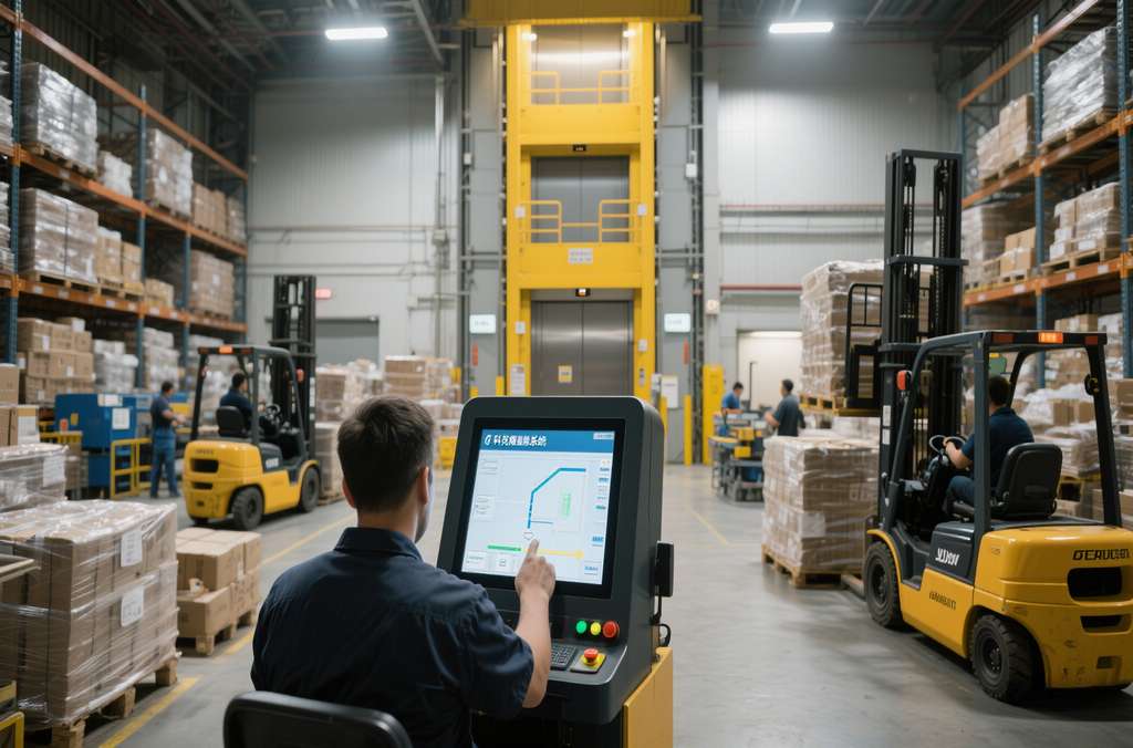 科苑隆電梯目的選層派梯系統(tǒng)：物流貨運效率革命新引擎