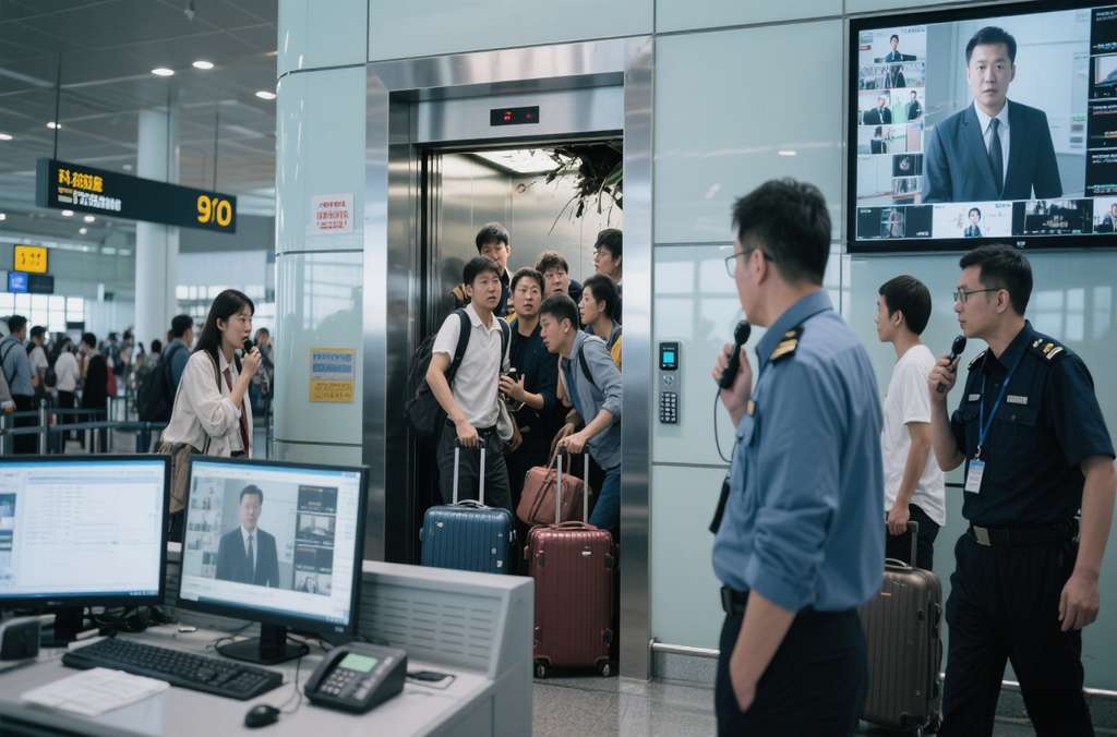 科苑隆電梯五方對講系統(tǒng)：機(jī)場垂直交通的安全守護(hù)者