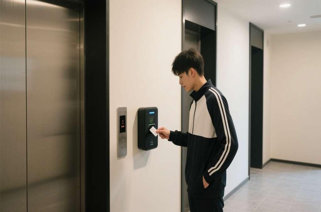 電梯的ic卡梯控