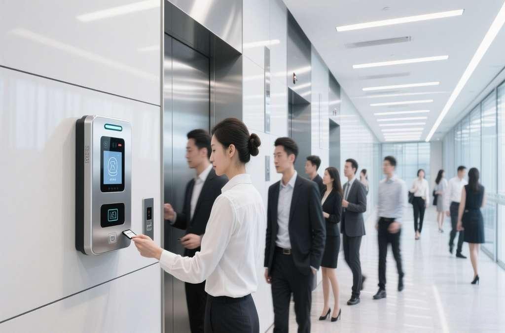 電梯的門禁梯控