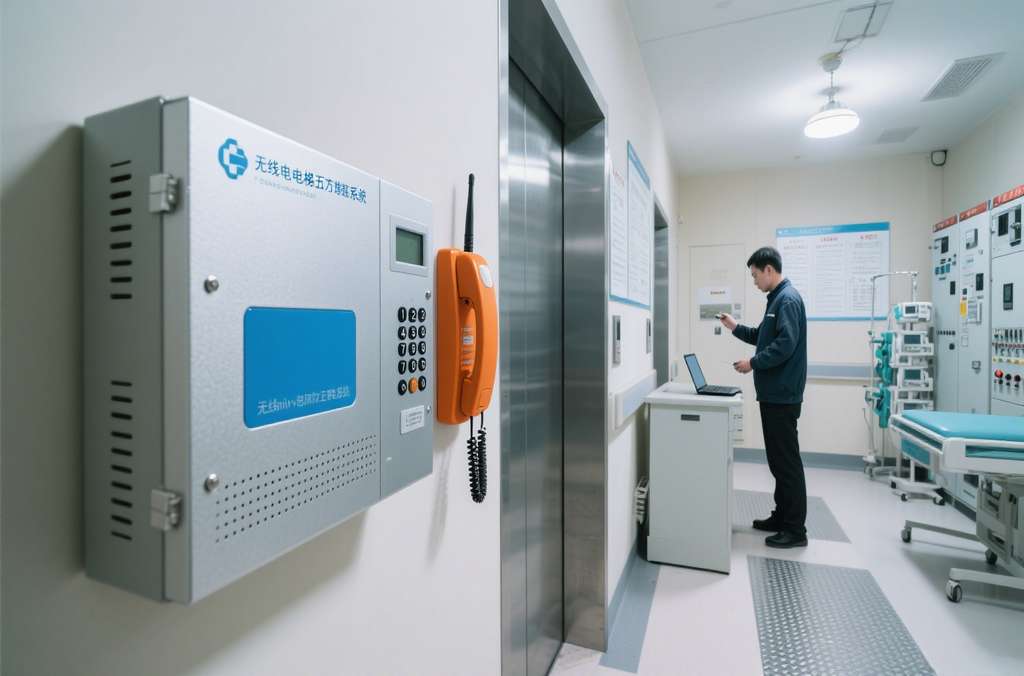 電梯五方對(duì)講 無(wú)線