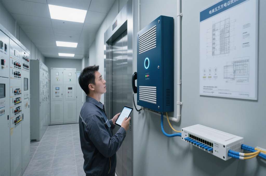 電梯五方通話方案