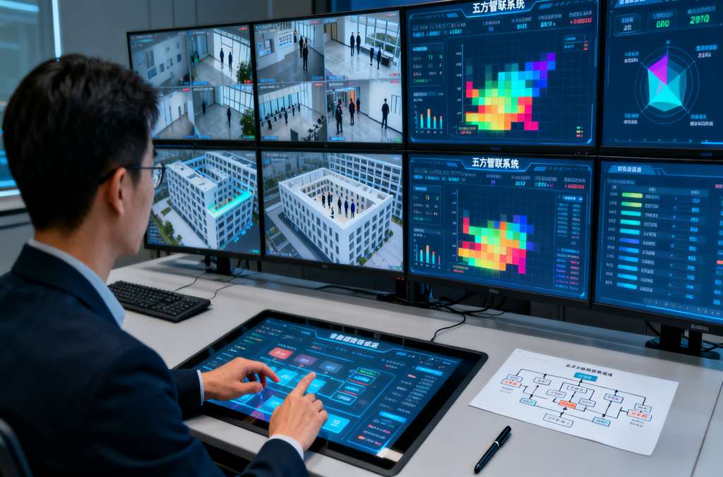 五方智聯(lián)一張網(wǎng)，科苑隆筑牢安全墻